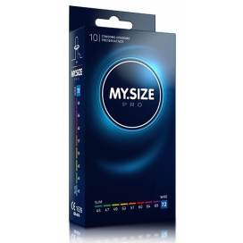 Préservatifs MY SIZE 72 mm | Boîte de 10