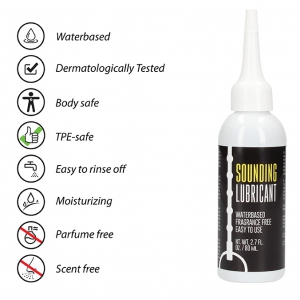 Lubrifiant pour l'urètre SOUNDING LUBE 80ml