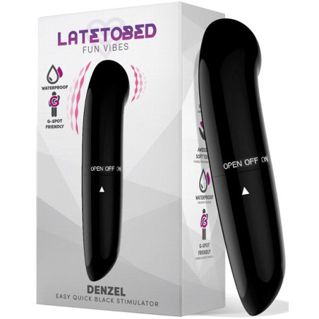 Stimulateur de clitoris DENZEL 13 x 2.8cm Noir