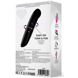 Stimulateur de clitoris DENZEL 13 x 2.8cm Noir