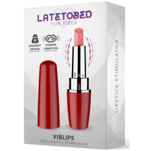 Stimulateur de clitoris VIBLIPS 9.5 x 2.5cm Rouge