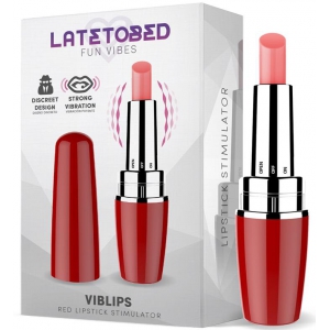 Stimulateur de clitoris VIBLIPS 9.5 x 2.5cm Rouge