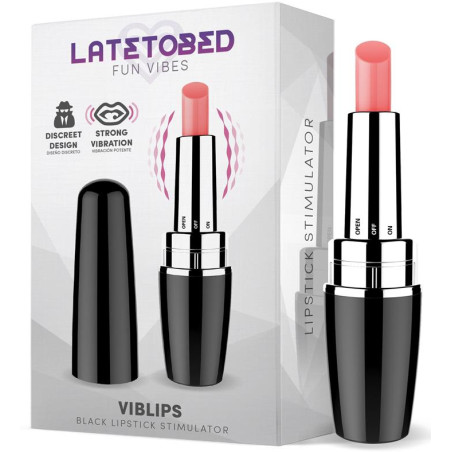 Stimulateur de clitoris VIBLIPS 9.5 x 2.5cm Noir