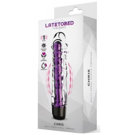 Gode vibrant CHRIS 14 x 3.3cm Violet 2