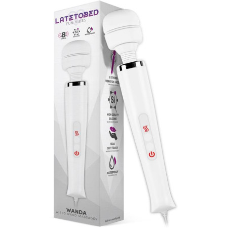 Wand Puissant WANDA 8 Vibrations Blanc