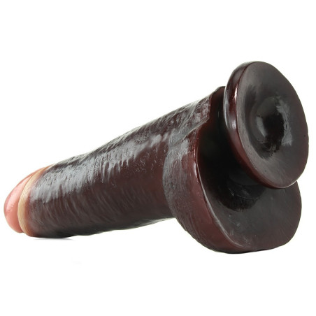 Gode XXL Realistic Cock Black de 25cm de long et 7cm de large