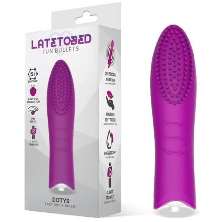 Stimulateur de clitoris DOTYS 12 x 3cm Rose