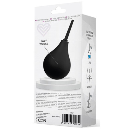 Poire anale BULD EASY Noire