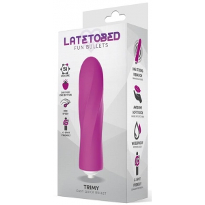 Stimulateur de clitoris TRIMY 10 x 2.5cm Rose
