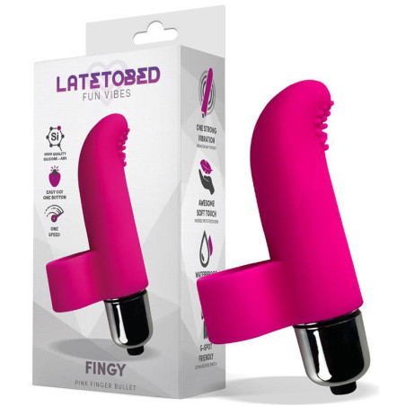 Stimulateur de clitoris FINGY Rose