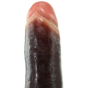Gode XXL Realistic Cock Black de 25cm de long et 7cm de large