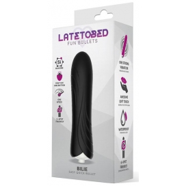 Stimulateur de clitoris BILIE 10 x 2.5cm Noir 2