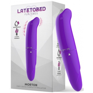 Stimulateur de clitoris MORTON 13 x 2.5cm Violet