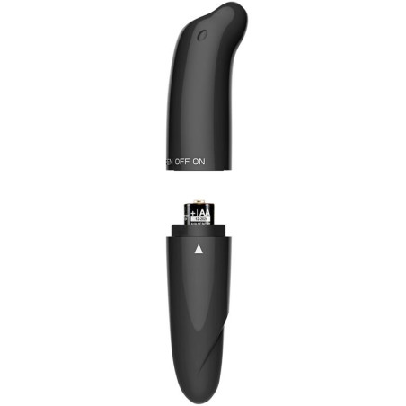 Stimulateur de clitoris MORTON 13 x 2.5cm Noir