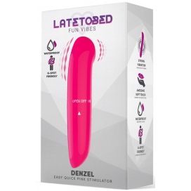 Stimulateur de clitoris DENZEL 13 x 2.8cm Rose 2