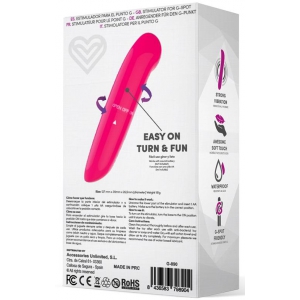 Stimulateur de clitoris DENZEL 13 x 2.8cm Rose