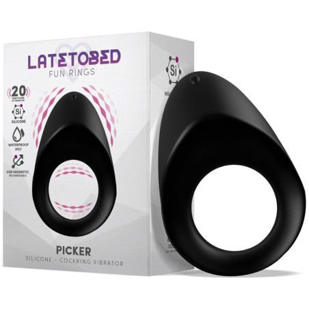 Cockring vibrant Silicone PICKER 28mm