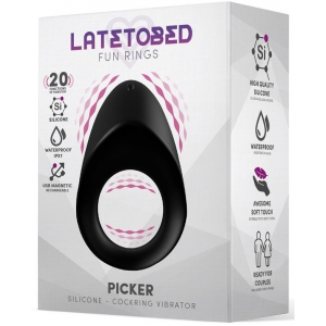 Cockring vibrant Silicone PICKER 28mm