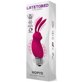 Stimulateur de clitoris Rabbit HOPYE 10 x 3cm Rose 2