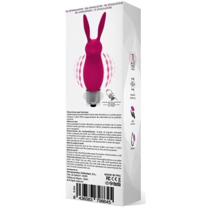 Stimulateur de clitoris Rabbit HOPYE 10 x 3cm Rose