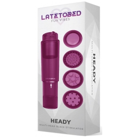Stimulateur vibrant 4 Têtes HEADY Violet 2