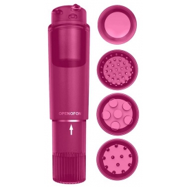 Stimulateur vibrant 4 Têtes HEADY Violet