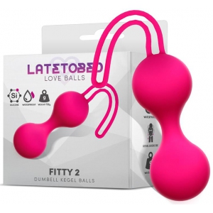 Boules de Kegel FITTY 2 Rose 3cm | Poids 52gr