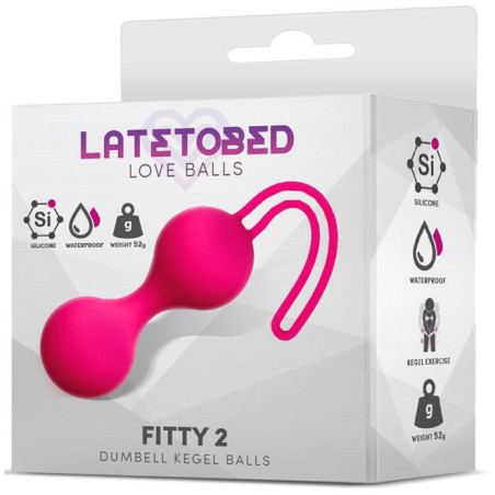 Boules de Kegel FITTY 2 Rose 3cm | Poids 52gr