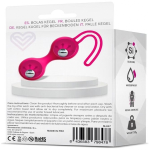 Boules de Kegel FITTY 2 Rose 3cm | Poids 52gr