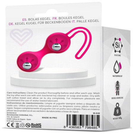 Boules de Kegel FITTY 3 Roses 3cm | Poids 62gr