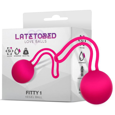 Boule de Kegel FITTY 1 Rose 3.4cm | poids 35gr