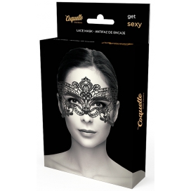 Masque en dentelle VENEZIA Noir 2