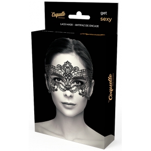 Masque en dentelle VENEZIA Noir