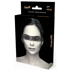 Ruban Dentelle pour les yeux Noir 2