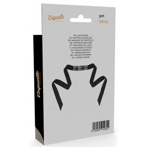 Ruban Dentelle pour les yeux Noir