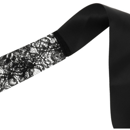 Ruban Dentelle pour les yeux Noir