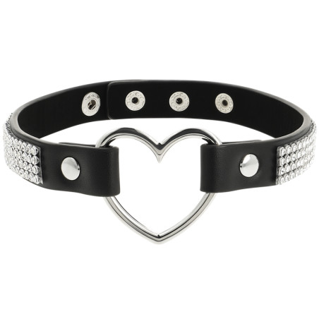 Ras de cou Coquette Coeur et Strass