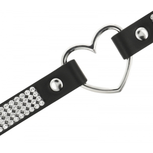 Ras de cou Coquette Coeur et Strass