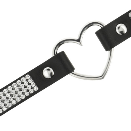 Ras de cou Coquette Coeur et Strass