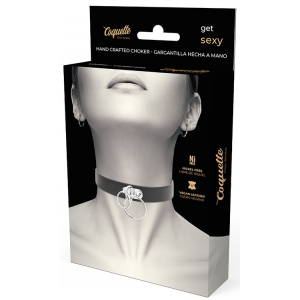 Collier Coquette avec Double Anneau
