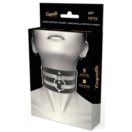 Ras de cou Coquette Triple Lane Noir 2