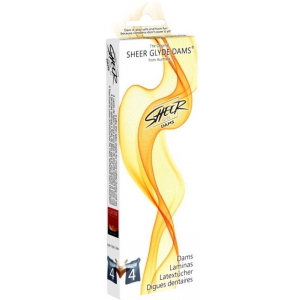 Digues en latex GLYDE DAMS Cola x4