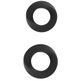 Lot de 2 cockrings silicone sono pour augmenter les sensations 2