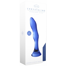 Gode en verre GALLANT Bleu 16 x 3.4cm 2