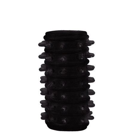 Etuis Texture Relief sleeve pour pénis noir