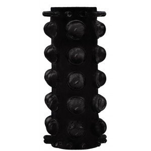 Etuis Texture Relief sleeve pour pénis noir