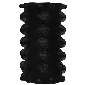 Etuis Texture Relief sleeve pour pénis noir