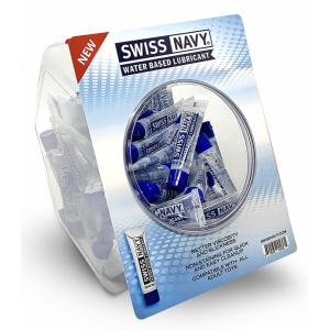 Bowl à dosettes de Lubrifiant Swiss Navy 10ml x 50