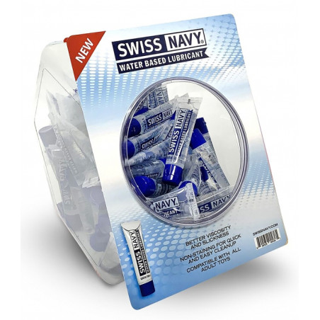 Bowl à dosettes de Lubrifiant Swiss Navy 10ml x 50
