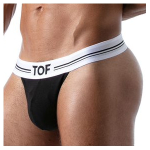 Thong FRENCH Noir